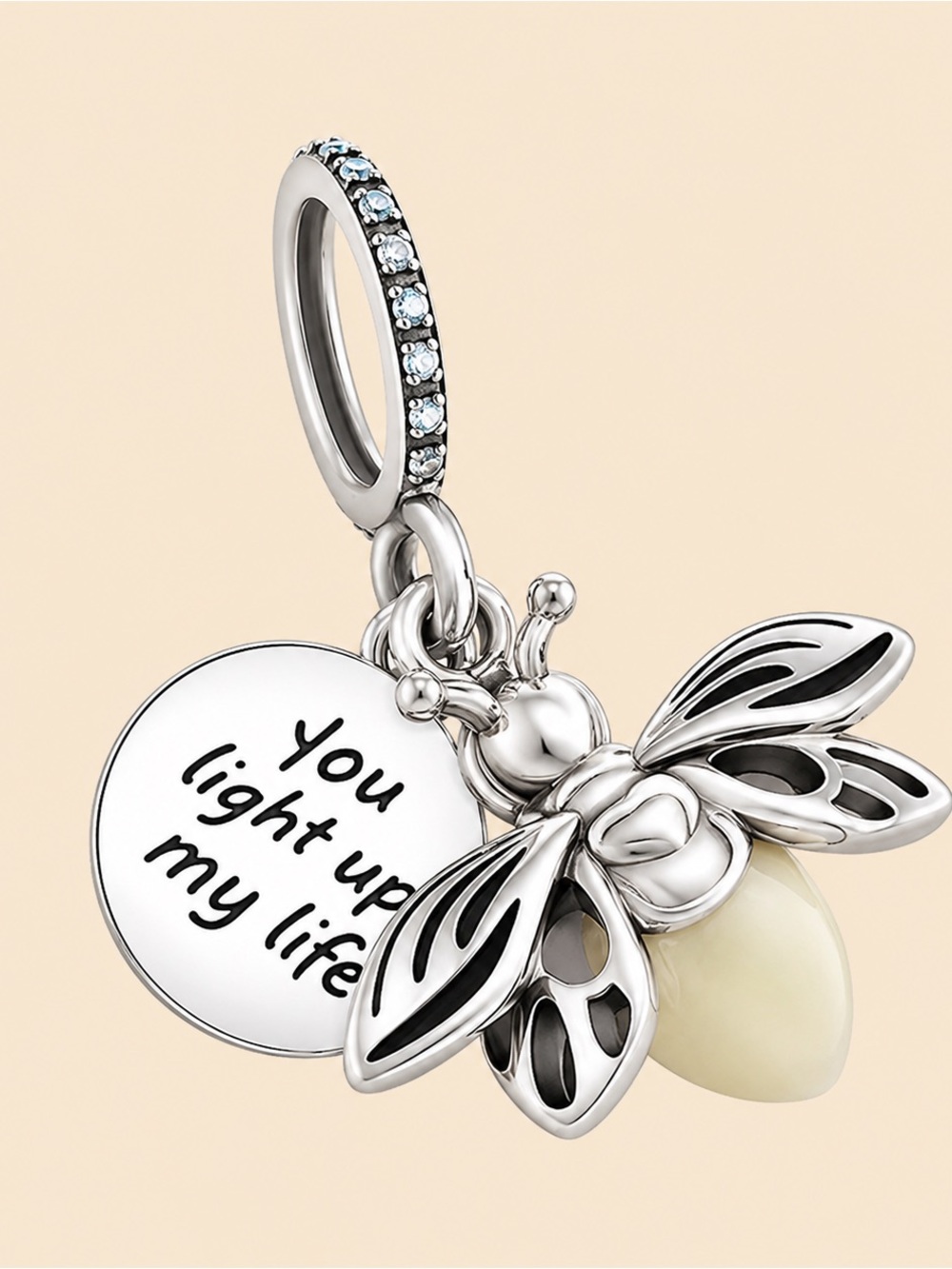 Pandora Bee Dangle Charm